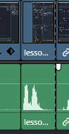 I've edited so many hours of footage for my new course that I know that this wave form is me saying "OK"
