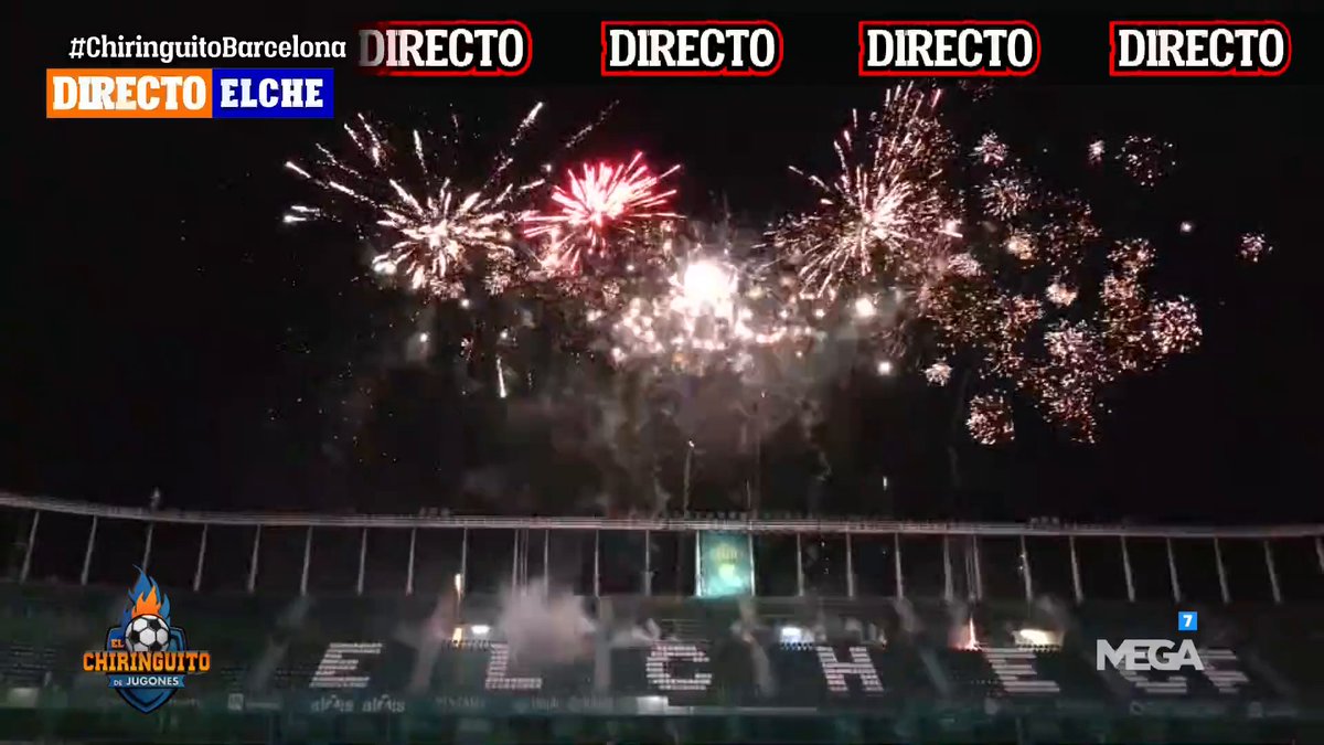 🌴🥳 ¡FIESTA TOTAL EN ELCHE! 

🙌 Lo vemos YA con <a href="/FranEspi5/">Fran Espinosa</a> EN DIRECTO en MEGA.