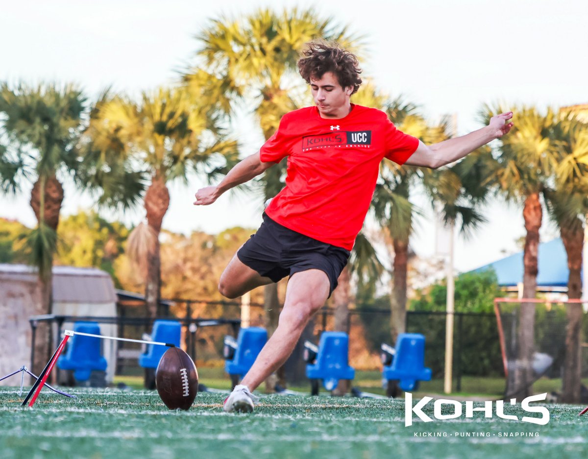 The No. 1 ranked kicker (No. 4 punter) in America for the #KohlsKicking Class of 2026, Harran Zureikat, adds Penn State to his list of current offers.

➢ Akron
➢ Boston College
➢ Maryland
➢ Penn State
➢ Pitt
➢ Syracuse

➡️ Prospect Eval &amp; Video: kohlskicking.com/player-profile…