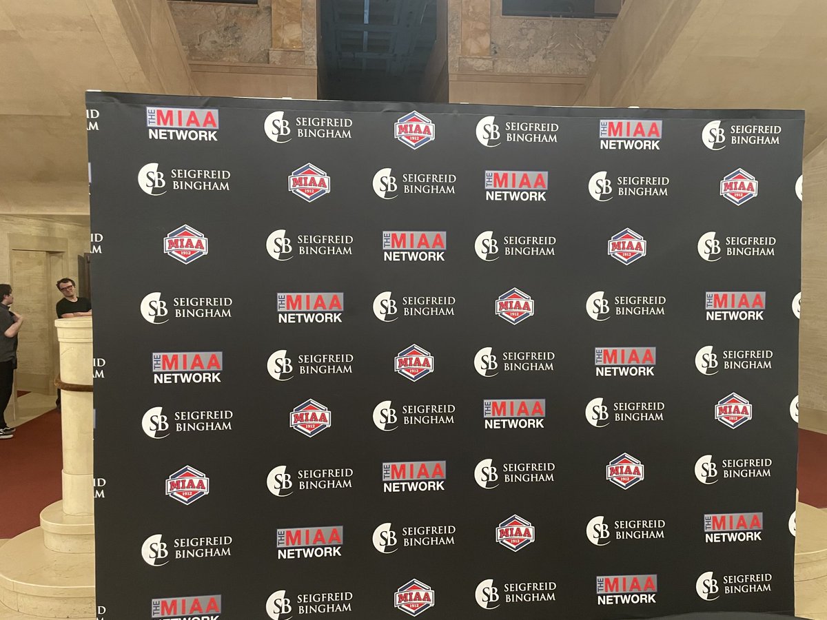 Mike Racy (@miaa_racy) on Twitter photo Welcome to <a href="/TheMIAA/">The MIAA</a> Annual Awards Event, sponsored by <a href="/sblawyerskc/">Seigfreid Bingham</a> - and hosted for the first time <a href="/nelson_atkins/">Nelson-Atkins Museum of Art</a> museum!
#BringYourAGame Welcome to <a href="/TheMIAA/">The MIAA</a> Annual Awards Event, sponsored by <a href="/sblawyerskc/">Seigfreid Bingham</a> - and hosted for the first time <a href="/nelson_atkins/">Nelson-Atkins Museum of Art</a> museum!
#BringYourAGame
