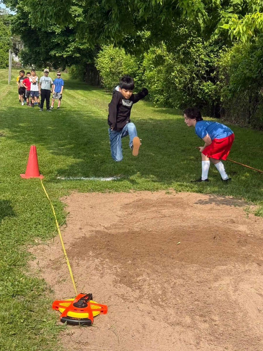 Day 1 of the Junior Olympics, and our 4th graders knew how to start it off right! We had a great day of fun, and even saw school records broken! Way to go Cougars!