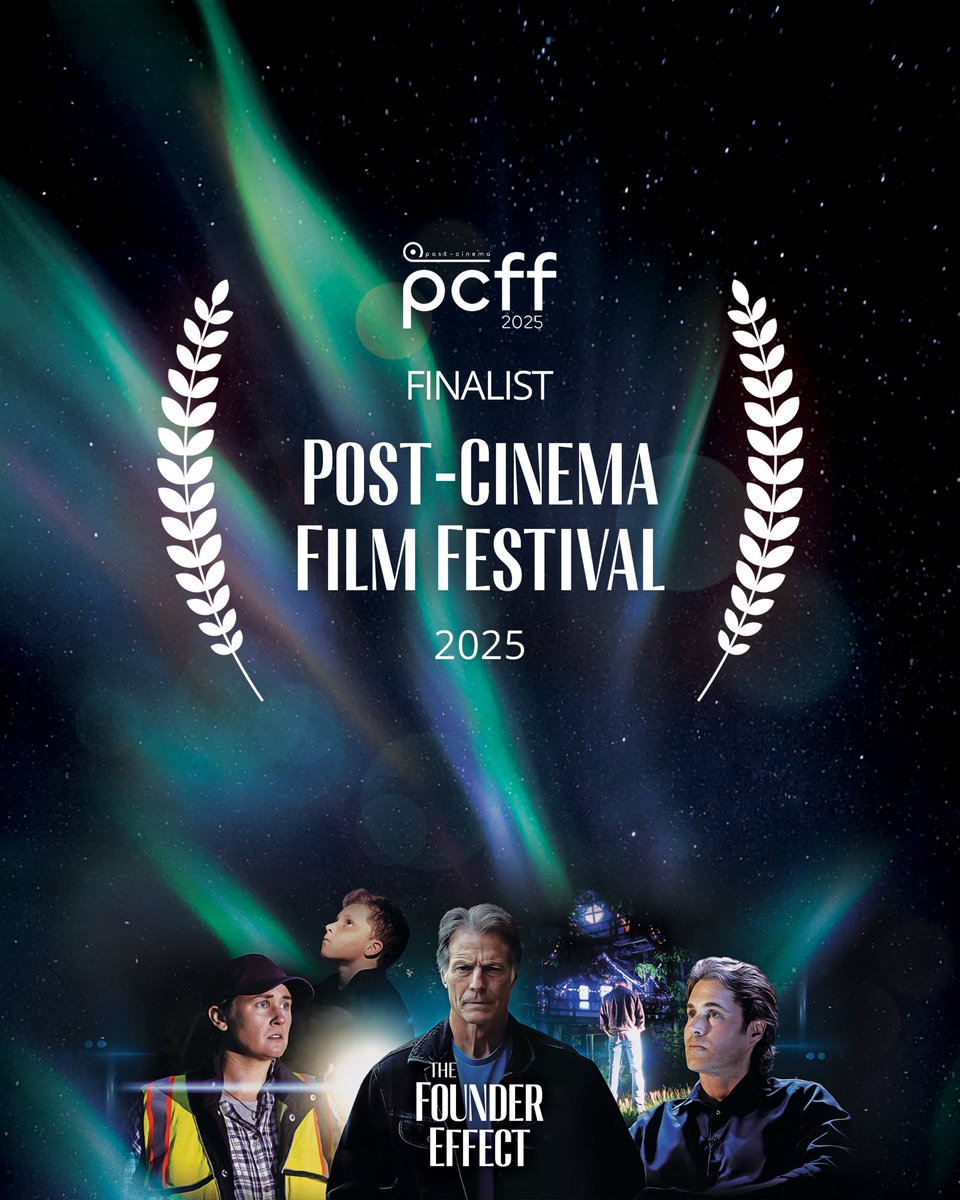 TFE_Movie's tweet photo. THE FOUNDER EFFECT comes out of the Post-Cinema Film Festival in #Siracusa, #Italy as a Finalist! PCFF aims to promote the discovery and analysis of world post-cinematography and its protagonists, to hybridize the arts like never before. https://t.co/Qqc6tRe1WR