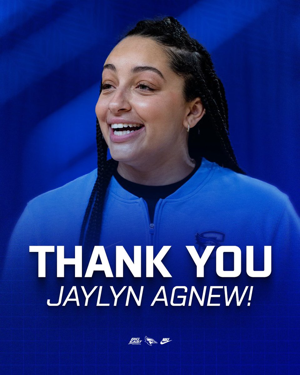 Thank you Jaylyn for your dedication, passion and impact on and off the court! Enjoy the next phase of your life!

Creighton is better because of your impact on the program! 

#GoJays