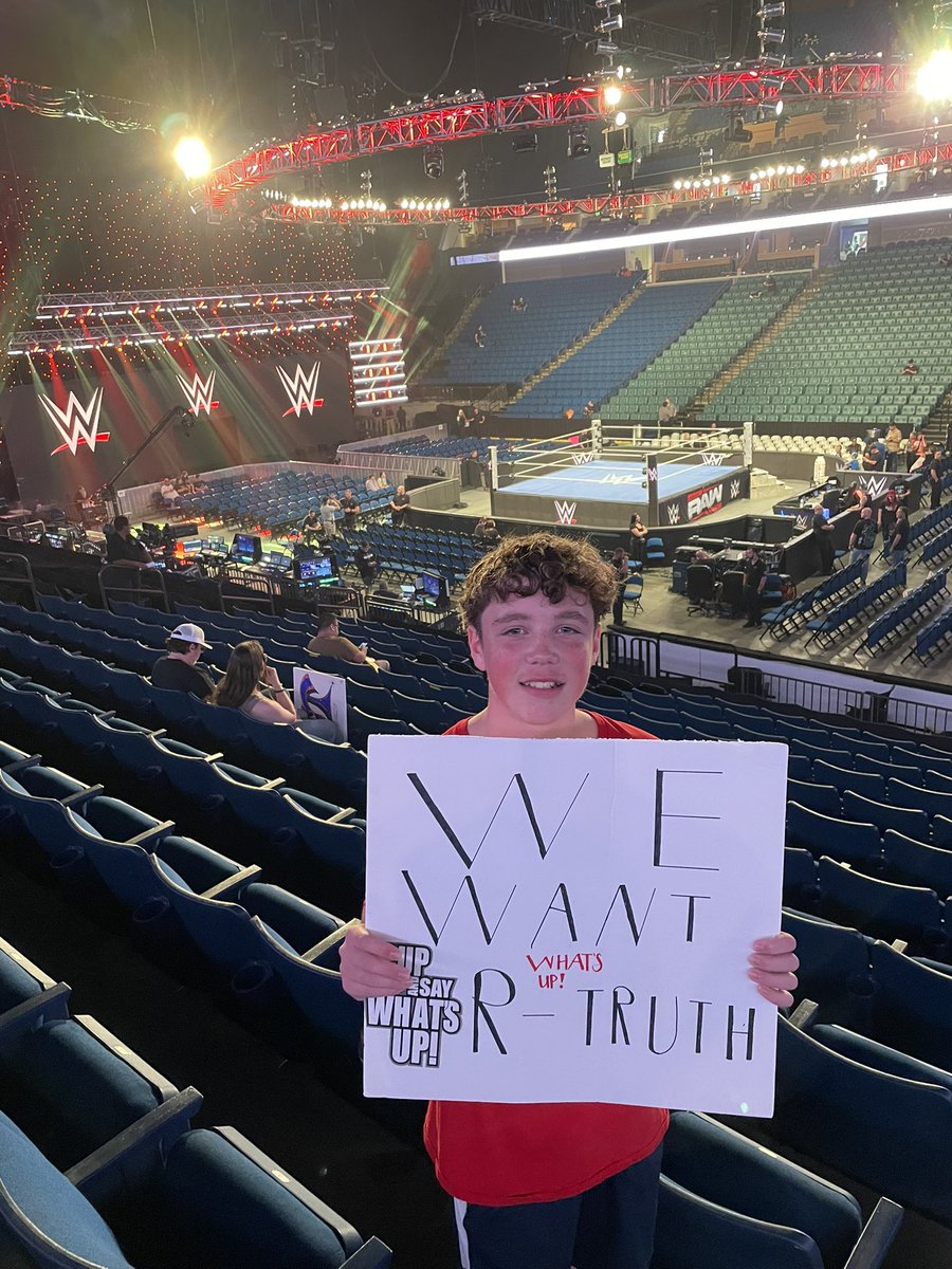 JohnnyFrom90's tweet photo. We want the TRUTH!  Come on @WWE What’s Up? @RonKillings https://t.co/sfbnlFN0Y5