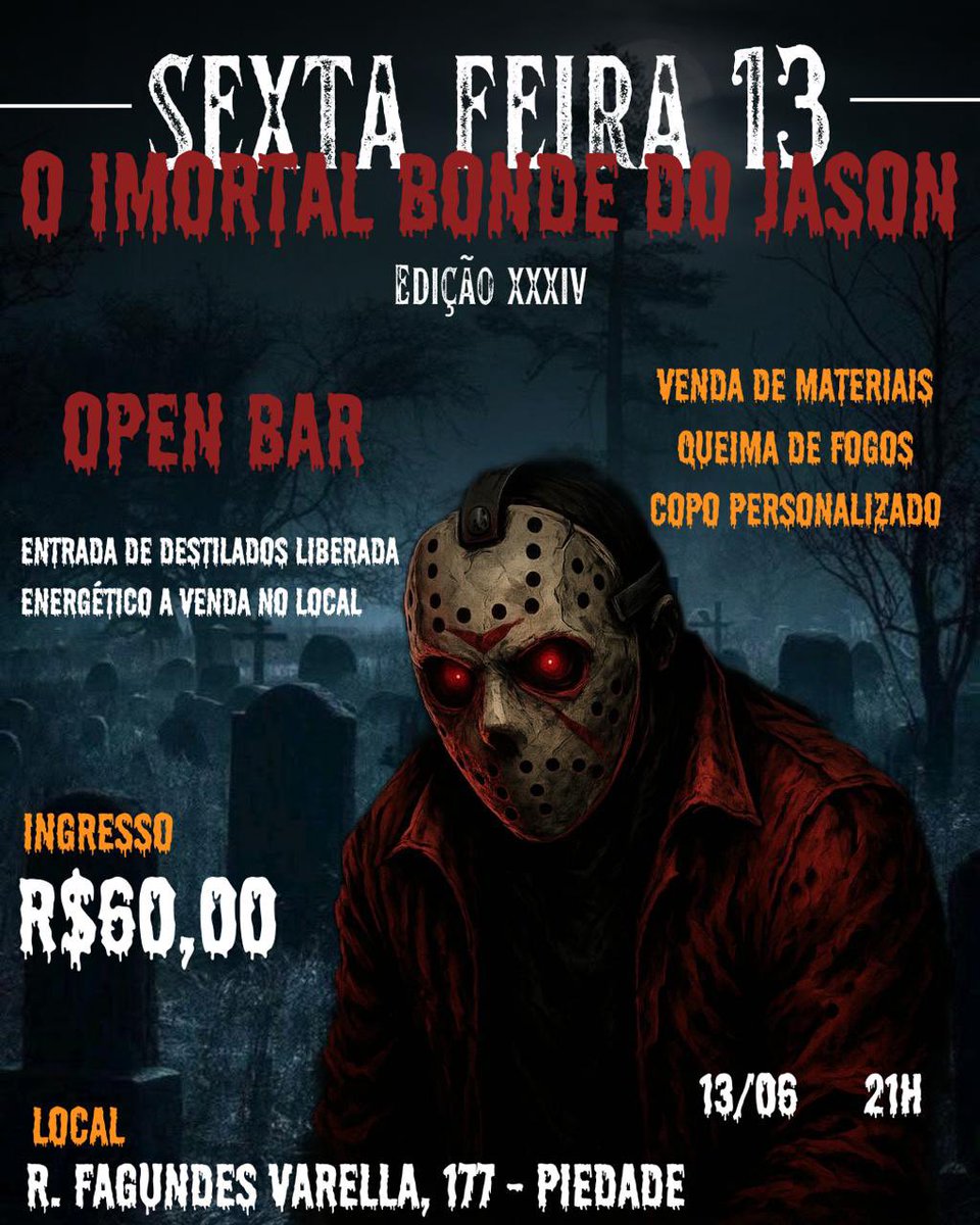 Vem ai XXXIV você não pode perder…