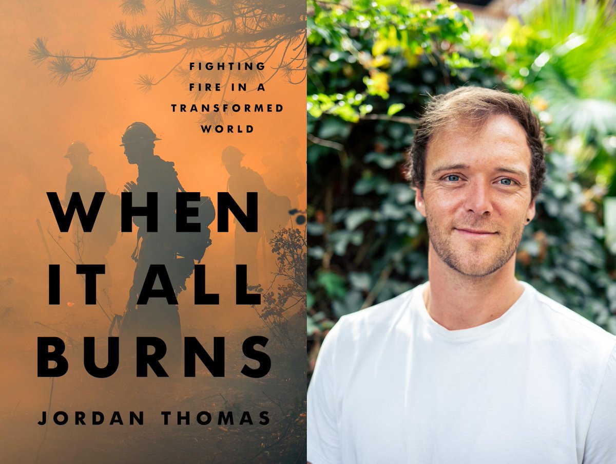 On <a href="/KALW/">KALW</a> now! Former Los Padres Hotshot Jordan Thomas discusses his new book, "When It All Burns." Thomas offers an insider’s account of megafires, their impact on crews, &amp; the promise of Indigenous fire practices. Listen at 91.7 FM SF Bay Area/ stream at kalw.org.