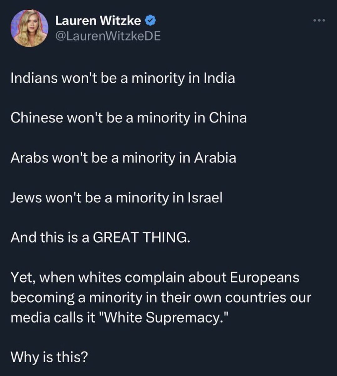 RichardHanania's tweet photo. India is just so homogenous, wish we could be pure like them. https://t.co/EbpntnGCUt