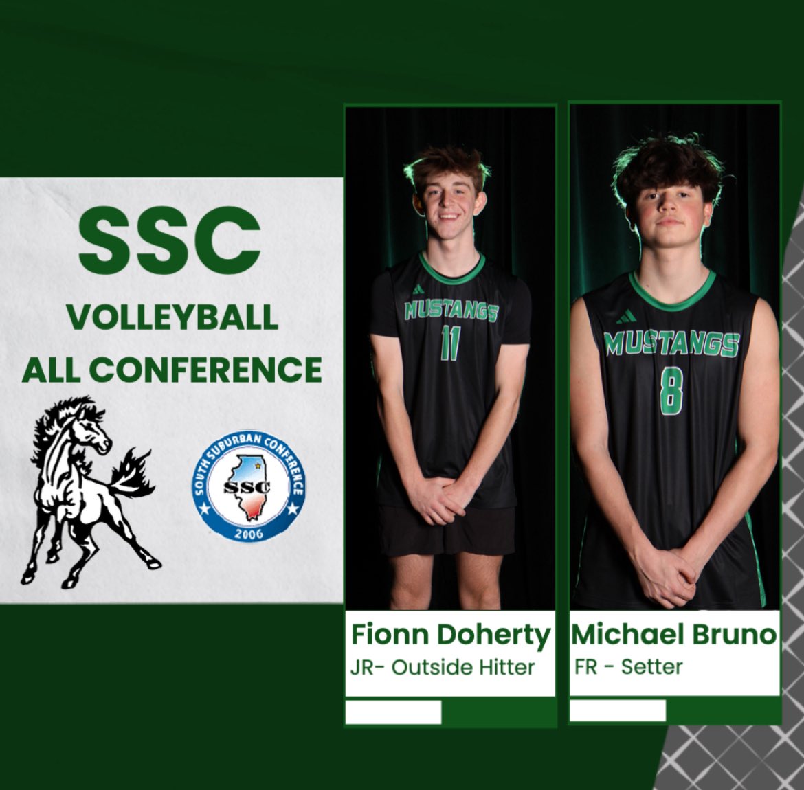 Congrats to our 2 all conference recipients this season!