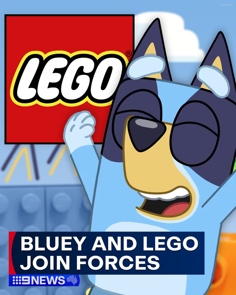 Two of Australia's most beloved kids' brands have joined forces!

TV cartoon Bluey is now also available as LEGO bricks in an exciting new launch. #9News

MORE: stream.9now.com.au/KPL0omTNSTb