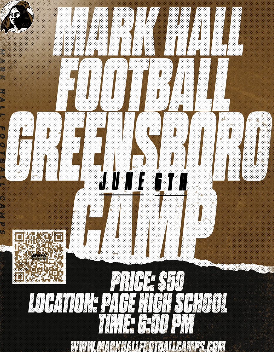 Brian Frierson (@coachbfri29) on Twitter photo Friday night we in the 336! MHFC continues the camp tour in Greensboro looking for ELITE ballers who aren’t afraid of competition. Show up and show out! markhallfootballcamps.com/event-details-… <a href="/UNCP_Football/">UNCP Braves Football</a> <a href="/NCFootballNews/">NC Football News</a> <a href="/JoelBryantHSOT/">Joel Bryant - HighSchoolOT 🏈</a> <a href="/JGRecruiting/">Joshua Graham</a> Friday night we in the 336! MHFC continues the camp tour in Greensboro looking for ELITE ballers who aren’t afraid of competition. Show up and show out! markhallfootballcamps.com/event-details-… <a href="/UNCP_Football/">UNCP Braves Football</a> <a href="/NCFootballNews/">NC Football News</a> <a href="/JoelBryantHSOT/">Joel Bryant - HighSchoolOT 🏈</a> <a href="/JGRecruiting/">Joshua Graham</a>
