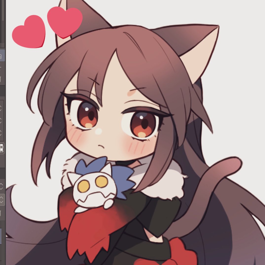「ちまちま描いています 部数アンケ今日の夜に締め切ります!よければ〜〜」|シードのイラスト