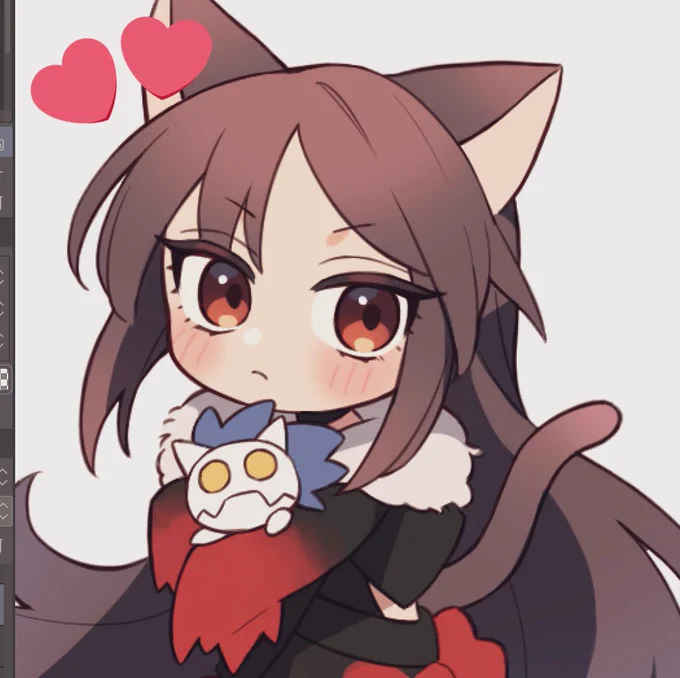 ちまちま描いています 部数アンケ今日の夜に締め切ります!よければ〜〜
