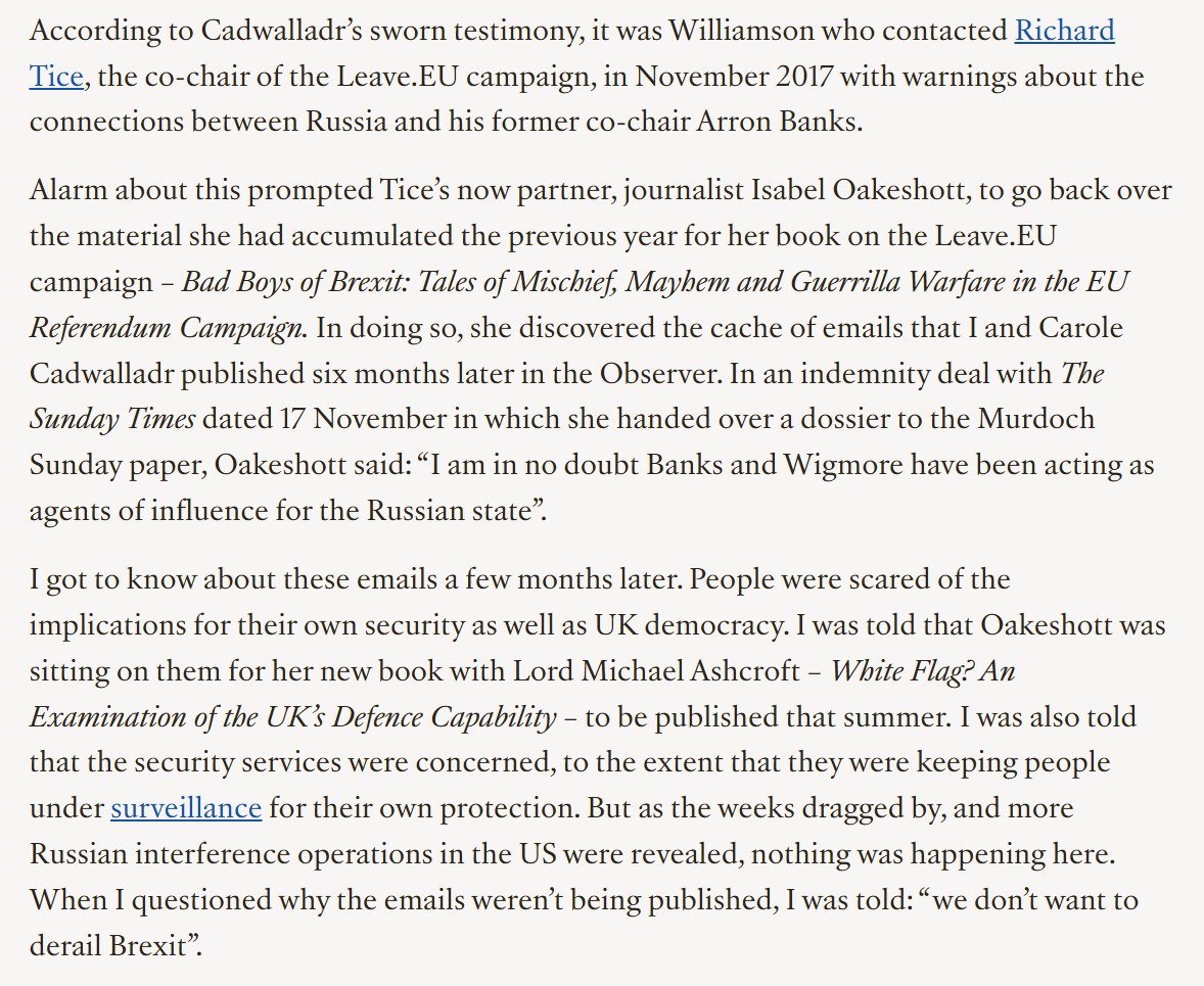 Tice and Oakeshott know a lot more about Farage, Banks and Russian influence operations than you would think  

bylinetimes.com/2022/03/08/put…