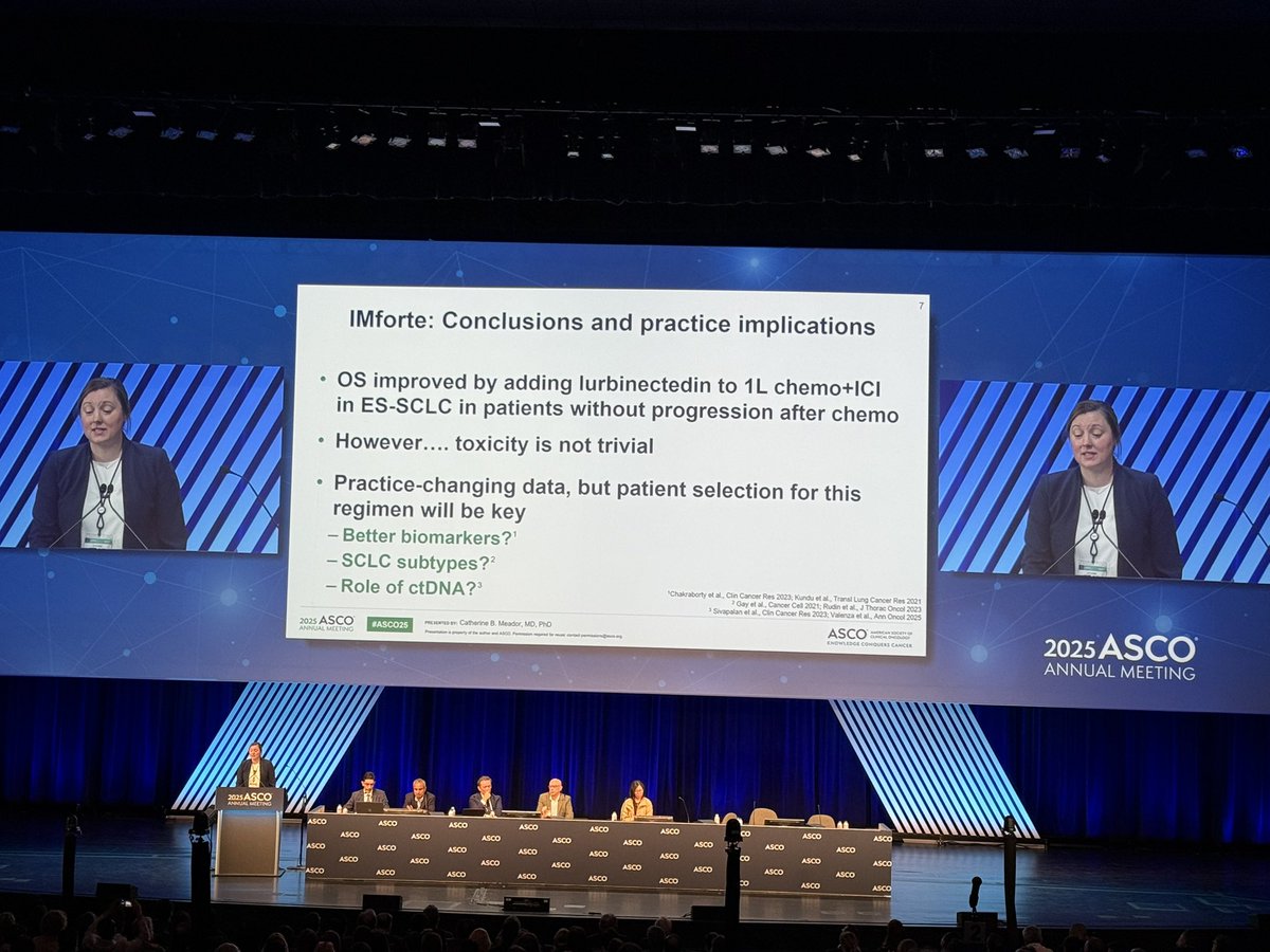 Chul Kim (@chulkimmd) on Twitter photo A great session with practice changing results. Kudos to chairs, speakers, and discussants. One of the best sessions during #ASCO25.
<a href="/thenasheffect/">Rafeh Naqash, MD</a> <a href="/cspramesh/">Pramesh CS</a> A great session with practice changing results. Kudos to chairs, speakers, and discussants. One of the best sessions during #ASCO25.
<a href="/thenasheffect/">Rafeh Naqash, MD</a> <a href="/cspramesh/">Pramesh CS</a>