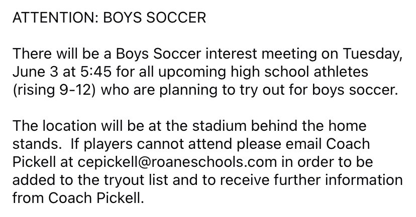 RCHS (@rchsgojackets) on Twitter photo Boys Soccer! Boys Soccer!