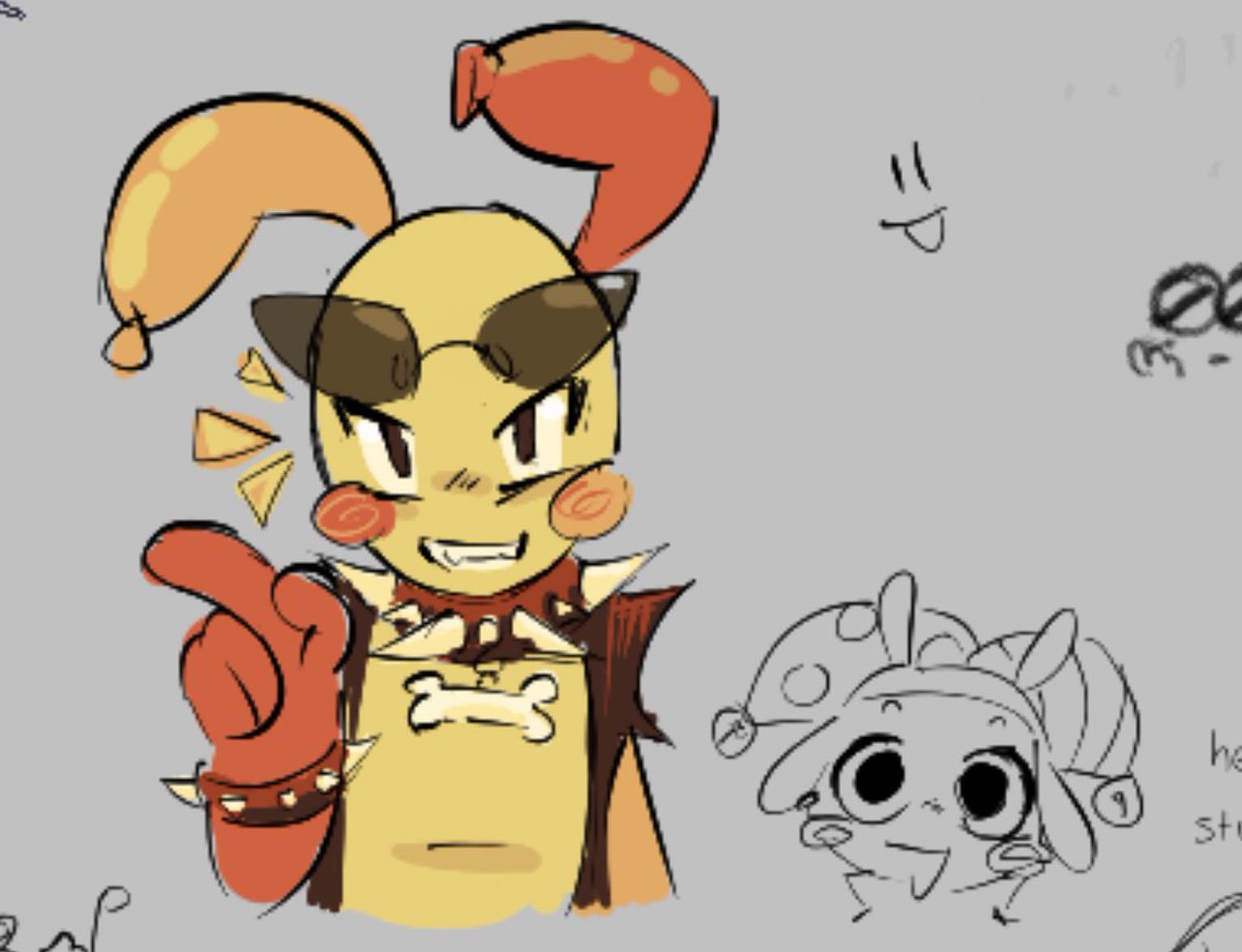 bottleosoup's tweet image. my contribution to the @pospo150 magma from a few days ago :P thx for drawin yall it was fun!