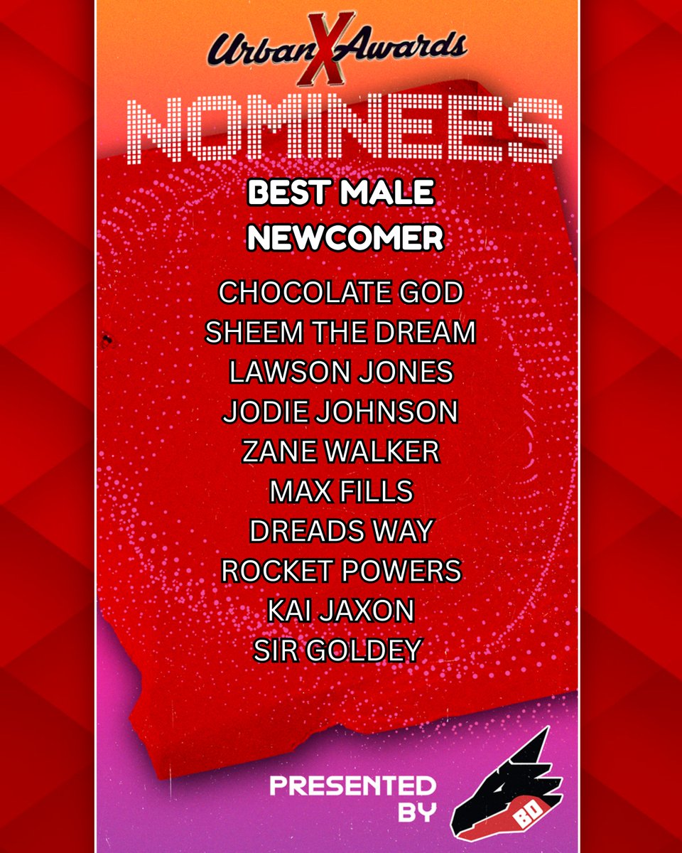 Urban X Awards proudly announces the nominees for Best Male Newcomer <a href="/chocolategod310/">Chocolate God 📍 Miami until 7/10👀‼️</a> <a href="/sheemthedream23/">SheemTheDream</a> <a href="/Lawsonjones444/">LJ🏆</a> <a href="/jodie_johnson21/">Jodie Johnson</a> <a href="/zanewalkerxxx/">Zane Walker</a> <a href="/MaxFillsUrMom/">Max Fills🌹🇨🇴</a> <a href="/dreads_way/">DW (Male Performer/Clip Creator Nominee 2025)</a> <a href="/RocketPowersXXX/">Rocket Powers🚀</a> <a href="/Kai_Jaxon3x/">Kai Jaxon</a> <a href="/SirGoldey/">⭐️Goldey⭐️</a>