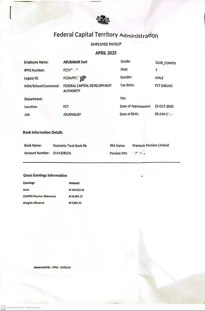 𝕿𝖍𝖊 $𝕱𝖆𝖗𝖒𝖊𝖗𝖈𝖎𝖘𝖙 Magaji Sani of FCT tweet media