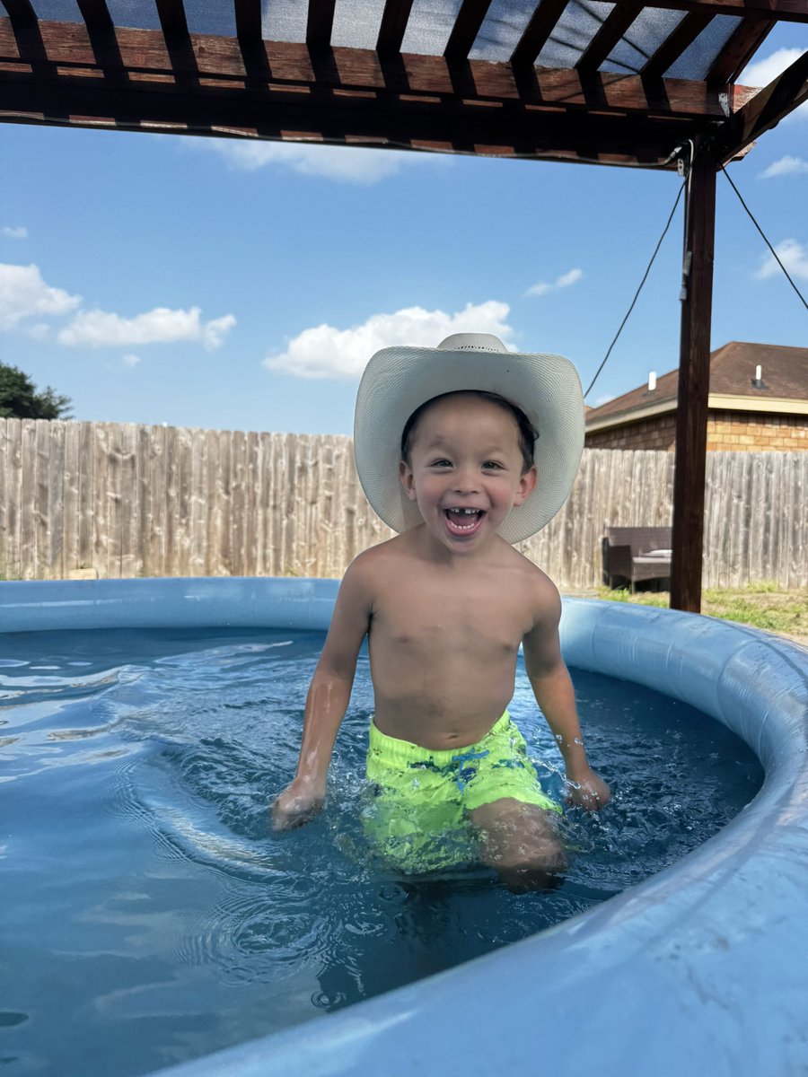 May your summer bring you this kind of genuine smile 🩵 #grandson