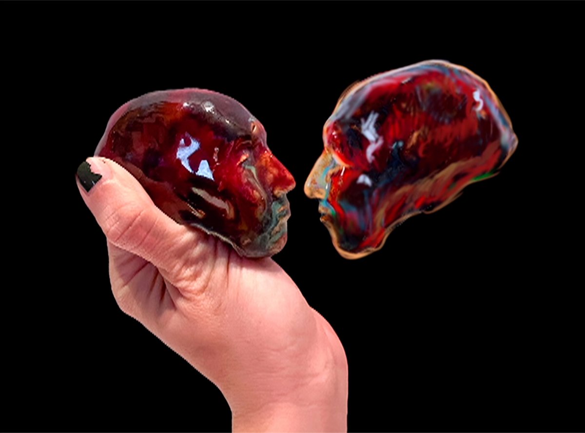 Paintboxed (@paintboxed1981) on Twitter photo 'A Creator's Hand Can Make Twins in Many Dimensions' (2025) by <a href="/va2rosa/">Vanessa Rosa - Little Martians :)</a>
Vanessa Rosa: "The piece captures the intimate moment of connection between creator and creation across dimensional boundaries. The smiling 3D render gazing at its clay origin symbolizes the self-awareness 'A Creator's Hand Can Make Twins in Many Dimensions' (2025) by <a href="/va2rosa/">Vanessa Rosa - Little Martians :)</a>
Vanessa Rosa: "The piece captures the intimate moment of connection between creator and creation across dimensional boundaries. The smiling 3D render gazing at its clay origin symbolizes the self-awareness