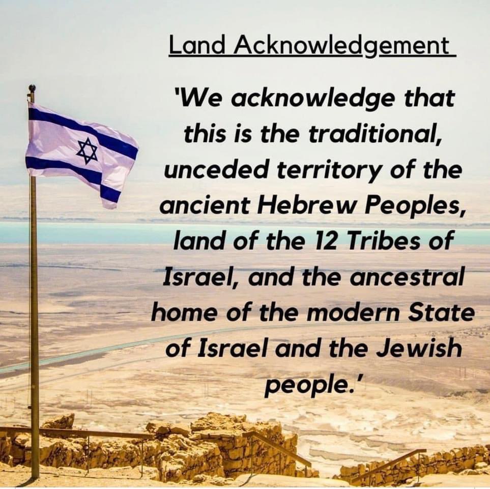 Land acknowledgment