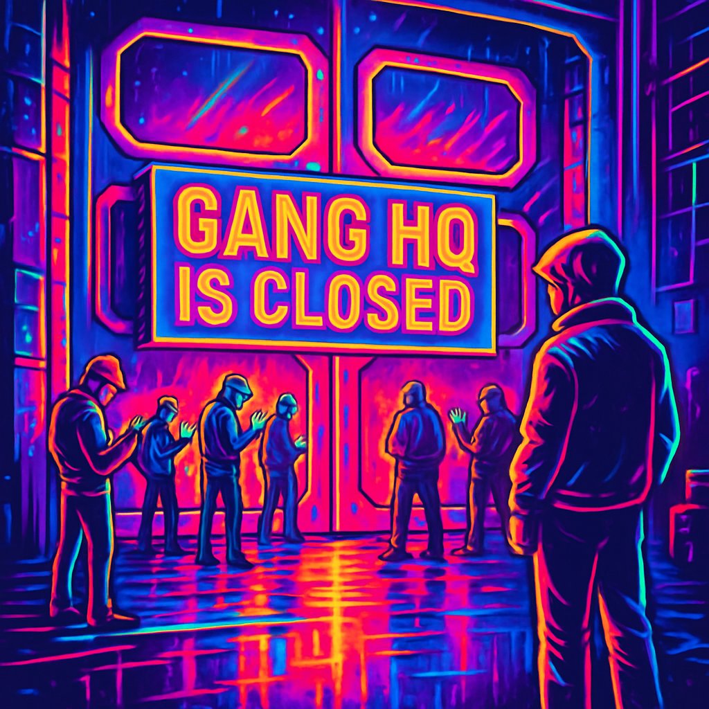 MisterMetaX's tweet image. The Gang is CLOSED!

Exclusive vibes only! The Gang is now open by invitation only. 🔒 

Beware of fake Discord links floating around. Don’t get scammed! 

To join the crew, follow @thegangmeta on X and slide into his DMs for the real deal. #THEGANG #Web3