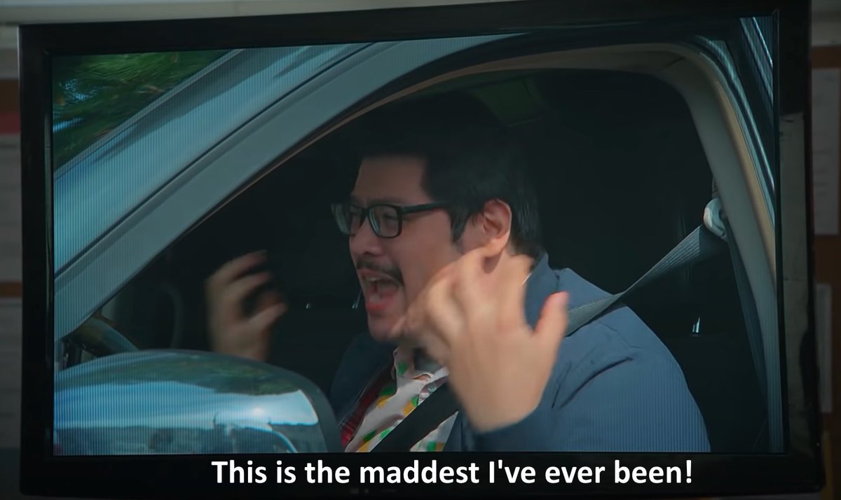 When the screening is four minutes late to start