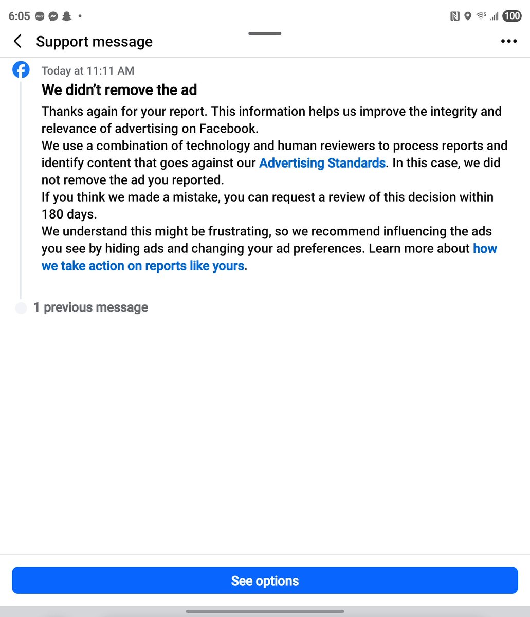 So this was reporting porn, <a href="/facebook/">Facebook</a> do you even have standards? I've been ban for my legal name but porn is perfectly fine in your community standards and guidelines