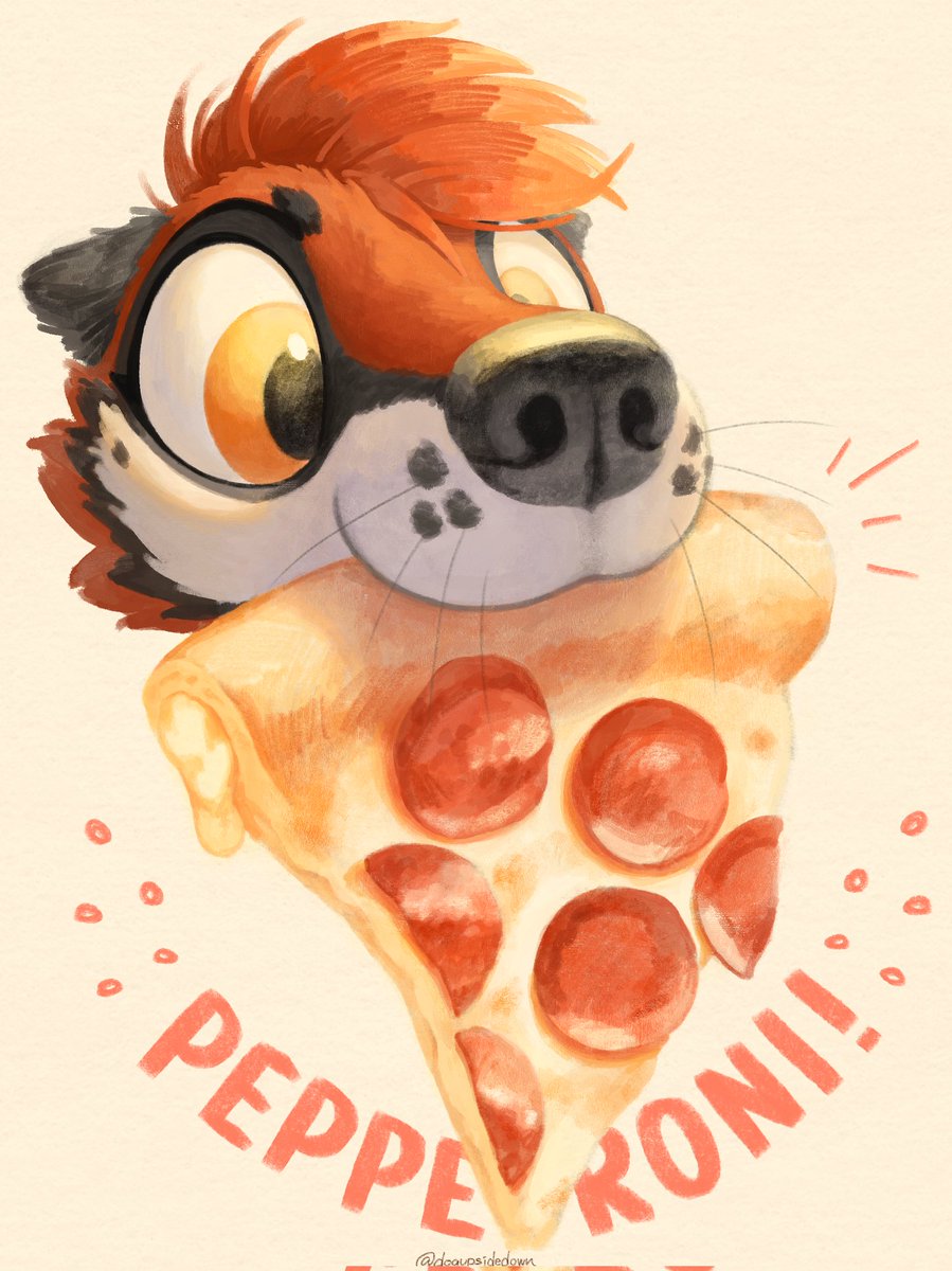Pepperoni pupper?!! 🍕

🎨: <a href="/dogupsidedown/">💖⭐️🦋ᴜɴɪ🦋⭐️💖🐀</a>