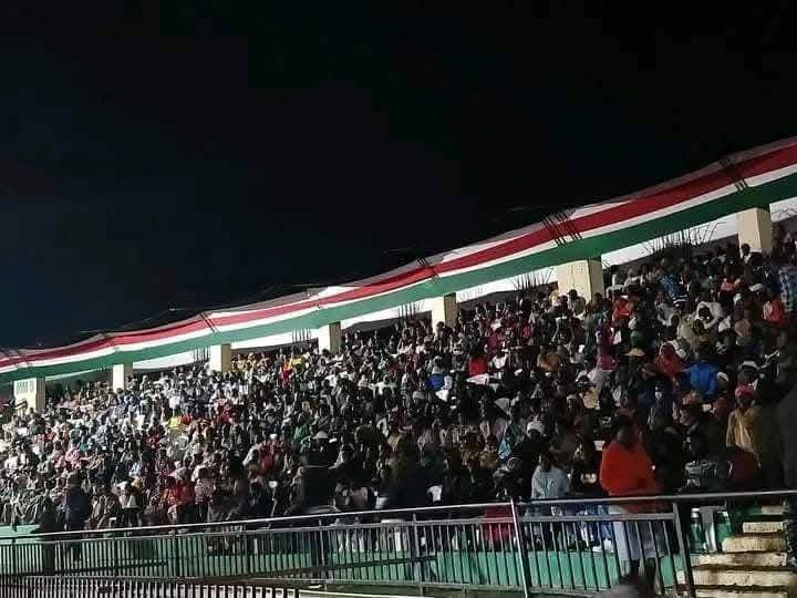 What about these images from previous Madaraka Celebrations? Or it’s only LUOS who are not supposed to sleep in stadiums 🏟️