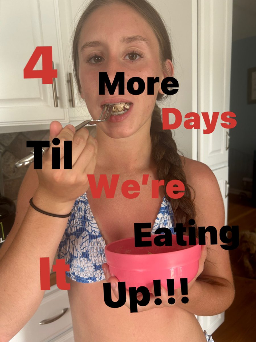 Guess I have some hungry athletes, right <a href="/OliverKend52425/">Kendra oliver</a> …..bring on game day!