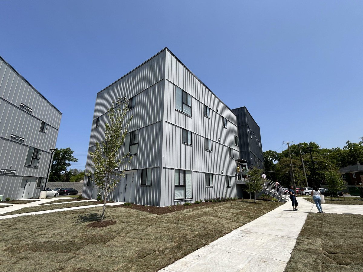 Thrilled to see Orchard Village open for business! This unique project is the result of a partnership between CHN Housing Partners, Detroit Blight Busters and member <a href="/FirstMerchants/">First Merchants Bank</a> and received a $500,000 AHP grant in 2022. 

More on AHP here: bit.ly/4dRlZ6B