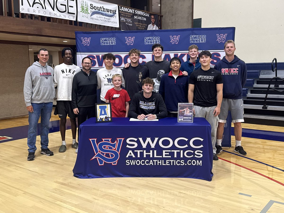 SWOCCBASKETBALL's tweet image. Congrats to our guy Luke Fotheringham for signing to play at NCAA D2 University of Alaska Fairbanks. Proud of you Luke.