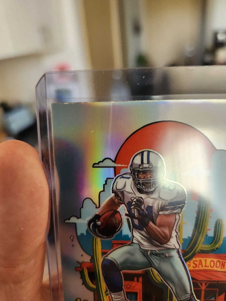 BayFfb's tweet image. Welp @CardPurchaser Panini's reason for rejecting my claim of factory damage on the Terrell Owens Downtown. Apparently your card needs to go through a woodchipper in the factory before @PaniniAmerica does anything.