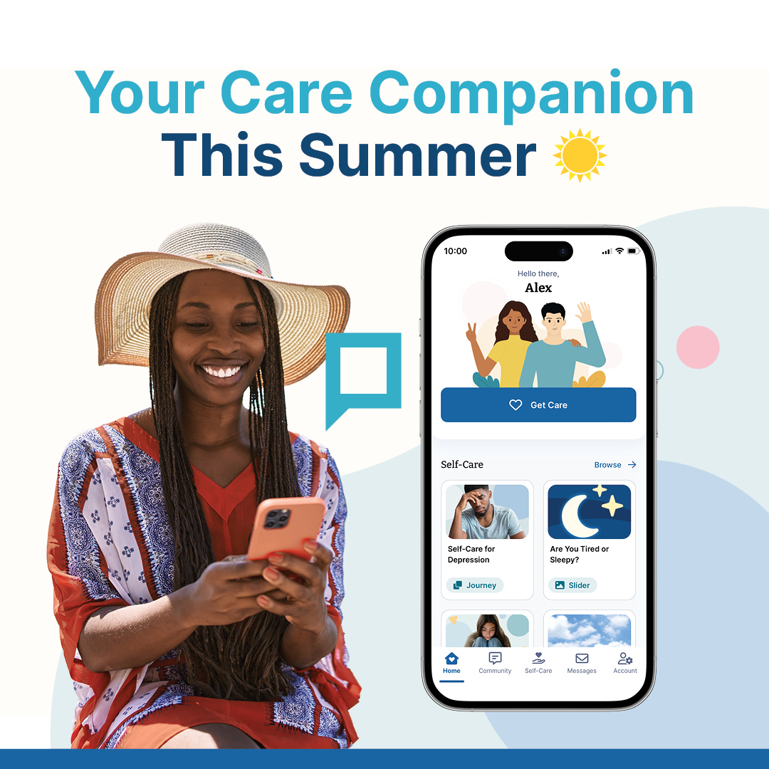Summer is here! Whether it’s a beach trip or a visit back home don’t forget to take care of yourself. TimelyCare is here to make summer easier with 24/7 self-care content, and Peer Community features. Sit back, relax, and soak up the sun this summer. TimelyCare is here for you