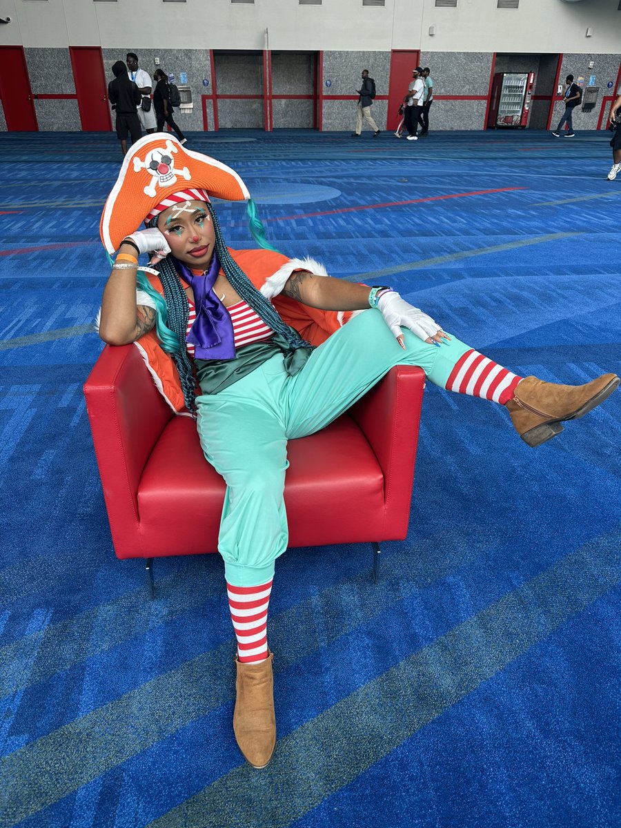 Sashababez808's tweet image. Big Buggy, not the little one 😉
#DreamCon2025 #ONEPIECE