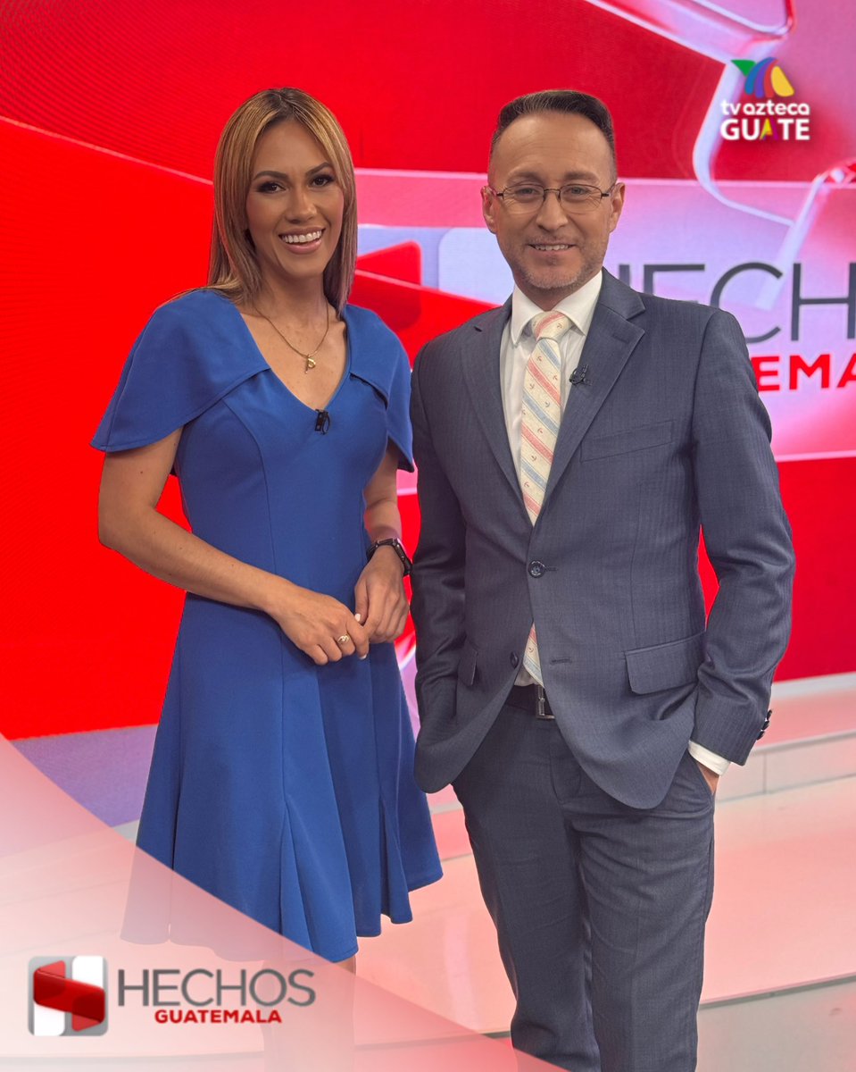 ¿Quieres enterarte de las noticias más relevantes del mundo que te rodea? Sintoniza #HechosGuatemala y junto a @soypilarnunez y <a href="/luis_lamadrid/">Luis Armando Lamadrid</a> , conócelas.  #TvAztecaGuate #ElMejorCanal 📺🇬🇹