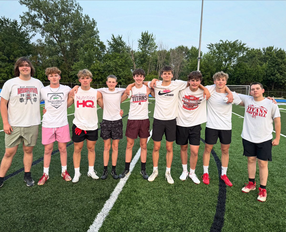 First 7on7 of the summer ✅ 

W. I. N. ⚔️

#TitanFamily🛡️