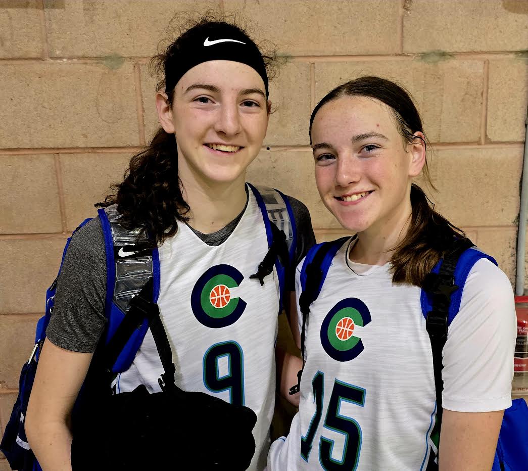 NJ Ladies Hoops "SISTER ACT OF THE DAY"

Meet <a href="/CCBasketballUS/">CC Basketball</a> 's '26 <a href="/GraceCloud9/">Grace Cloud</a> &amp; '29 <a href="/SophieCloud2029/">SophieCloud_2029</a> .

Teammates here for this excellent 10 year + highly
community minded team overseen by Phil Perone, Phil Cronin <a href="/HoopsProfJon/">Jon Miller</a> &amp; <a href="/CoachDeVivo/">Alexandra DeVivo</a> 

Very excited to play together