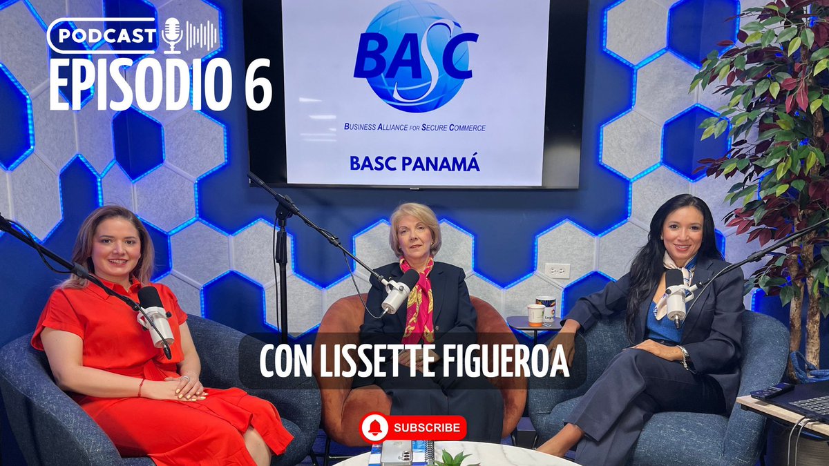 Ya está disponible nuestro Episodio 6 #BASCPanamáPodcast 🎙️con Lissette Figueroa de <a href="/Pier17Group/">Pier17Group</a> 
#logistic #BASCPanamá #HubLogístico 

youtu.be/rzVX57-qfLo?si…