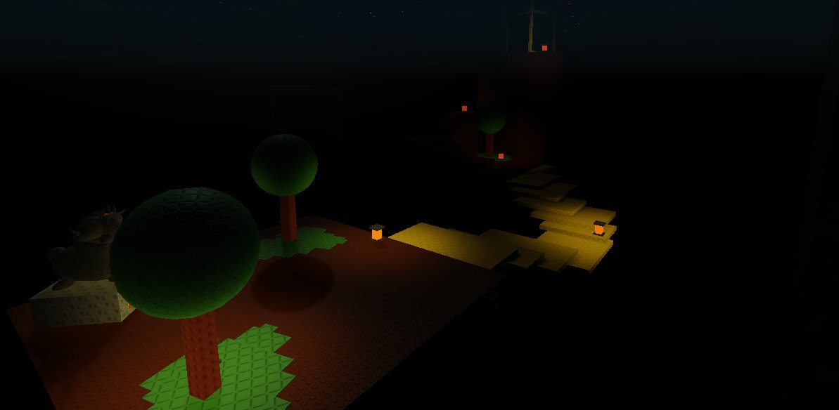 PineappleModels's tweet image. Test spawn map for the game (the Lanters will be replaced with different models later) more decor will be added later as well

#ROBLOX 
#RobloxDev 
#forsaken