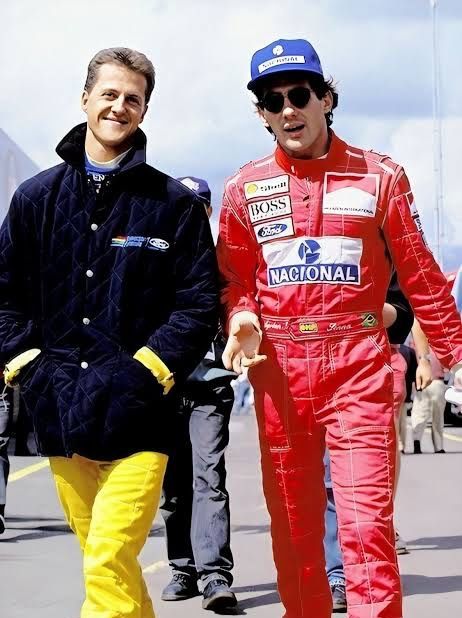 Michael and Ayrton 

#F1