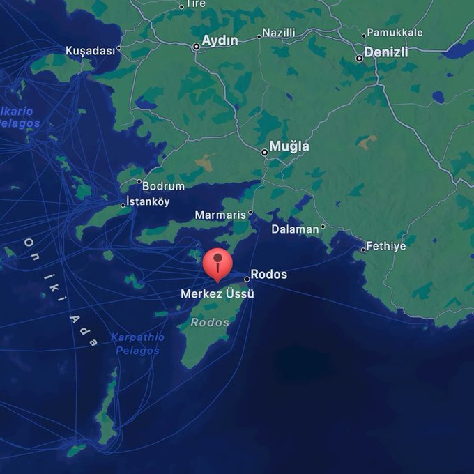 🚨 #SONDAKİKA | İzmir, Antalya, Denizli ve çevre illerde hissedilen 5,8 büyüklüğünde bir deprem oldu! Marmaris merkezli…
🙏 Geçmiş olsun, can kaybı olmamasını diliyoruz.

Siz nerede ve nasıl hissettiniz?
👇 Yorumlarınızı bekliyoruz!

#deprem #İzmir #Antalya #Denizli #Marmaris