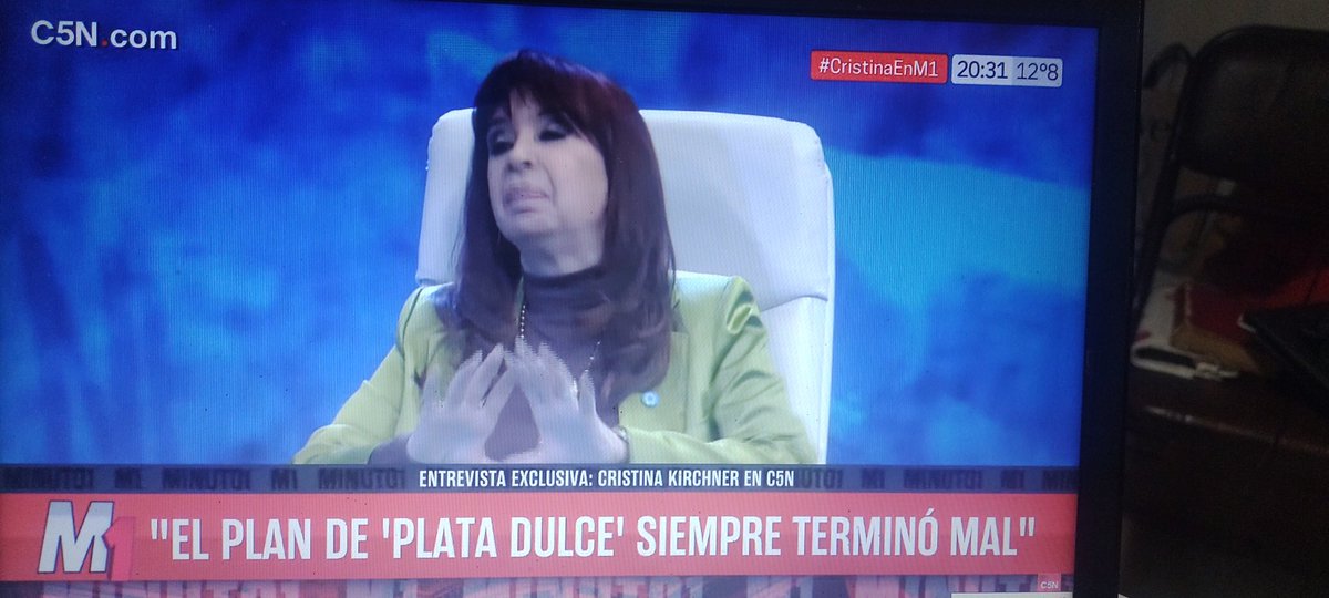 juanvanella's tweet image. #CristinaEnM1