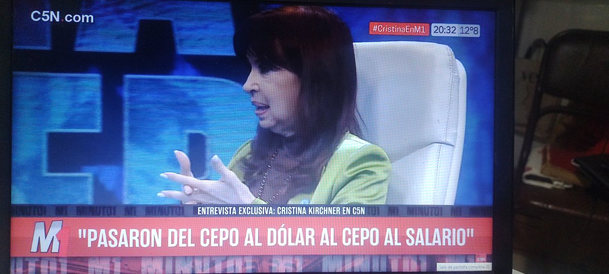 juanvanella's tweet image. #CristinaEnM1