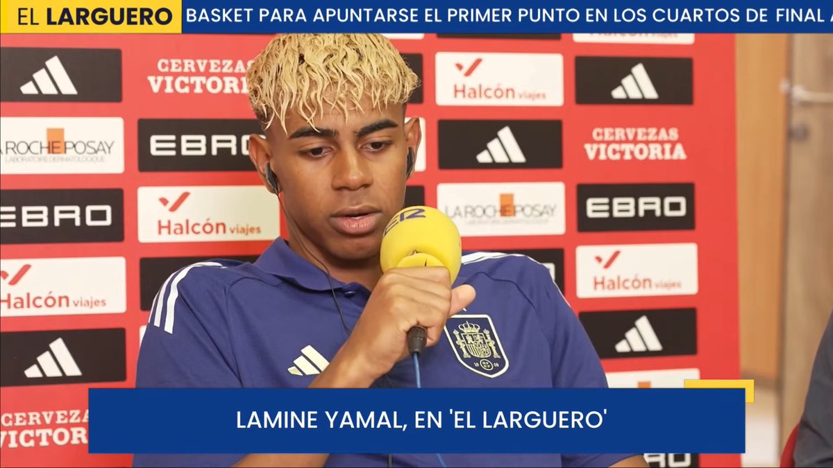 🚨 Lamine Yamal tells <a href="/ellarguero/">El Larguero</a>: “I’ll improve year by year. Next year I’ll score more goals, provide more assists, and physically I’ll be stronger than I am now”.