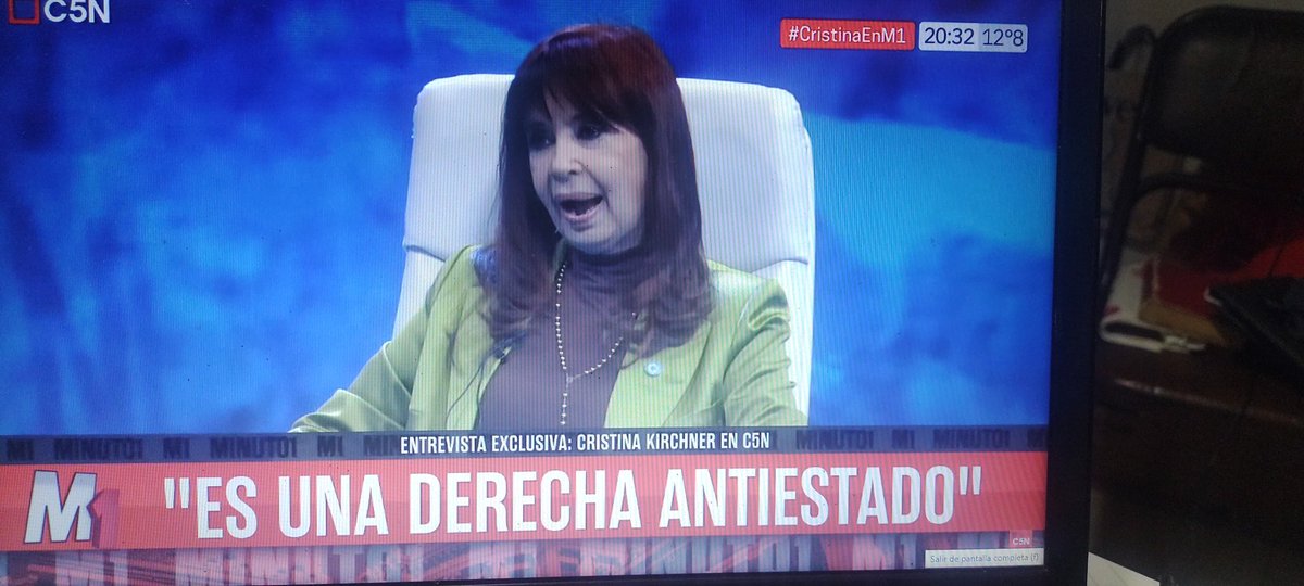 juanvanella's tweet image. #CristinaEnM1