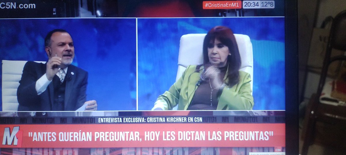 juanvanella's tweet image. #CristinaEnM1
