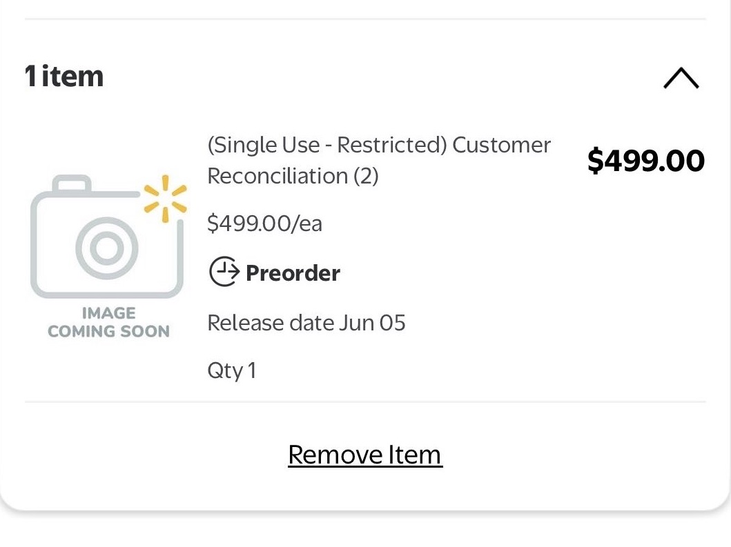 BREAKING: You can reorder the Nintendo Switch 2 at Walmart

If your pre-order was canceled:
- Go to your cart and the Switch 2 will be labelled as "Single Use- Restricted"
- Also check your "Saved for later" section
- Keep checking your cart if it's not there