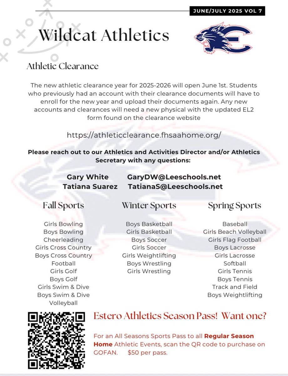 EsteroHS's tweet photo. Summer ready!!! Training can be your first priority! Be in the know!! ALL THINGS ATHLETICS!!!  🏐🏀🏊‍♀️🏊🏻‍♂️🏃🏽‍♀️🏃🏽‍♂️🏈🏈🏈🐾🐾🏋🏼🏋🏼‍♀️🎳⛳️🏌️🏌🏼‍♀️🏌🏼‍♂️ https://t.co/x5pC69Lg9F